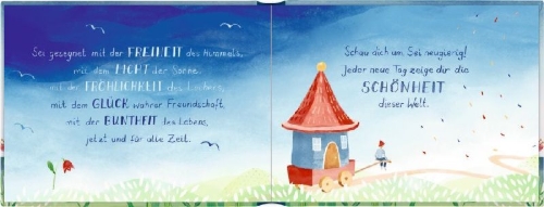 Buchcover und Innenansicht für das Buch: Geldkuvert-Geschenkbuch - Dieser Tag ist für dich gemacht