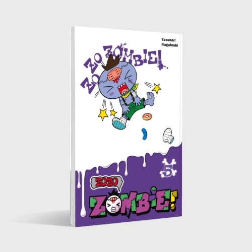 Buchcover und Innenansicht für das Buch: ZOZOZO ZOMBIE-KUN