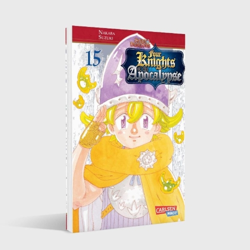 Buchcover und Innenansicht für das Buch: Mokushiroku no yonkishi