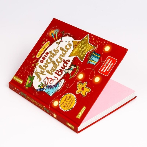 Buchcover und Innenansicht für das Buch: #buch4you: Dein Adventskalender-Buch