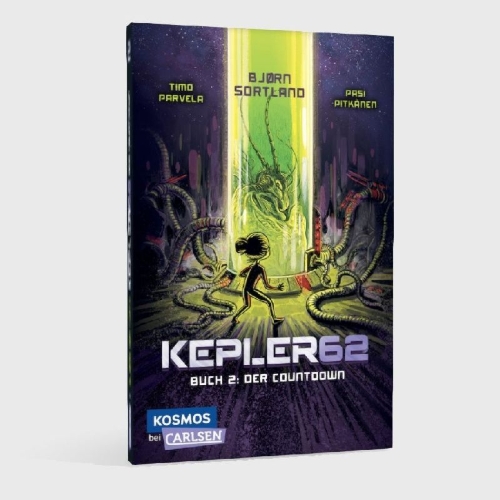Buchcover und Innenansicht für das Buch: Kepler62 2: Der Countdown