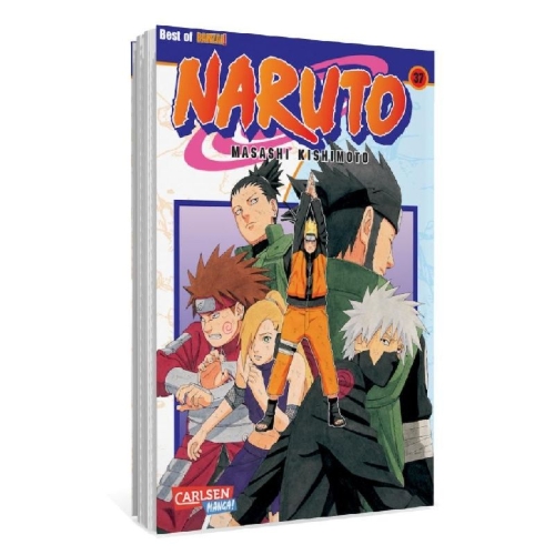 Buchcover und Innenansicht für das Buch: Naruto