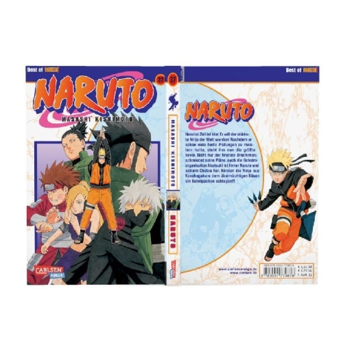 Buchcover und Innenansicht für das Buch: Naruto