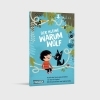 Buchcover und Innenansicht für das Buch: Der kleine Warumwolf