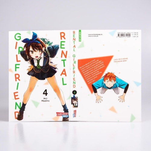 Buchcover und Innenansicht für das Buch: Kanojo, okarishimasu