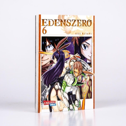 Buchcover und Innenansicht für das Buch: Edens Zero
