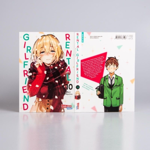 Buchcover und Innenansicht für das Buch: Kanojo, okarishimasu