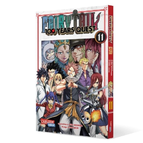 Buchcover und Innenansicht für das Buch: Fairy Tail: 100 Years Quest