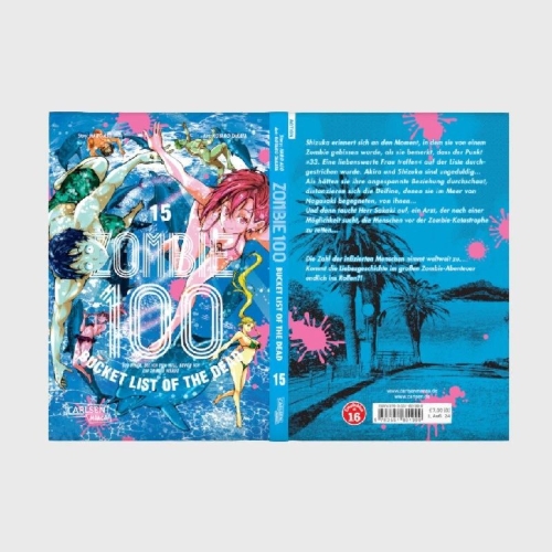Buchcover und Innenansicht für das Buch: Zombie ni Naru Made ni Shitai 100 no Koto