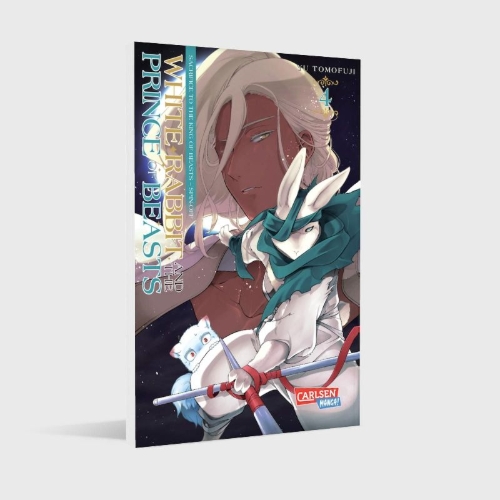 Buchcover und Innenansicht für das Buch: Shiro Usagi to Kemono no Ouji: Niehime to Kemono no Ou Spin-off