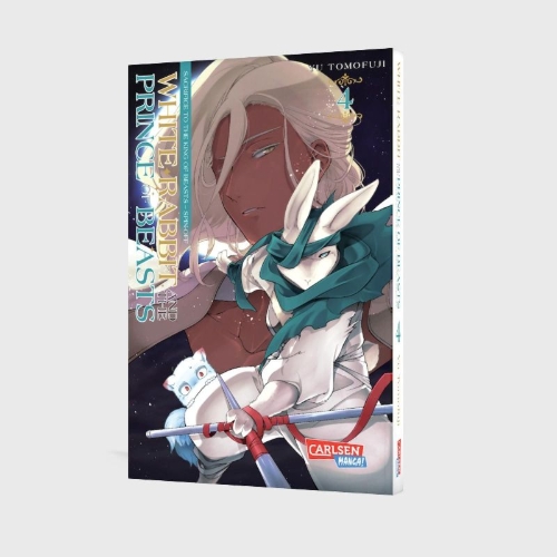Buchcover und Innenansicht für das Buch: Shiro Usagi to Kemono no Ouji: Niehime to Kemono no Ou Spin-off