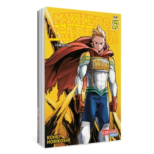 Buchcover und Innenansicht für das Buch: Boku no Hero Academia