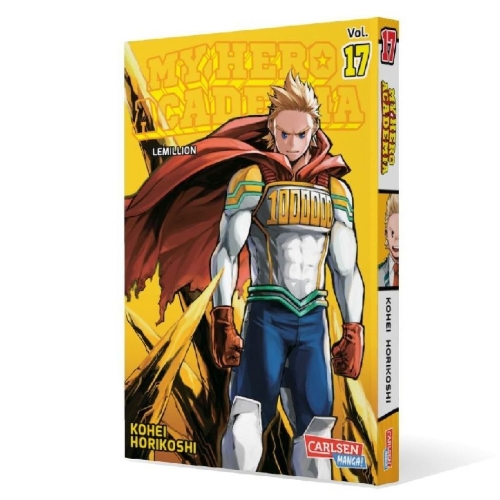 Buchcover und Innenansicht für das Buch: Boku no Hero Academia