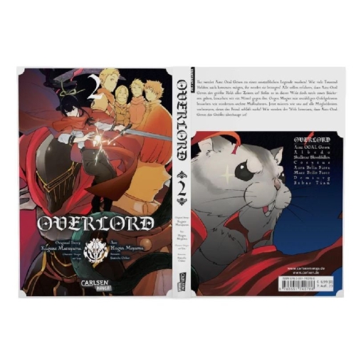 Buchcover und Innenansicht für das Buch: Overlord