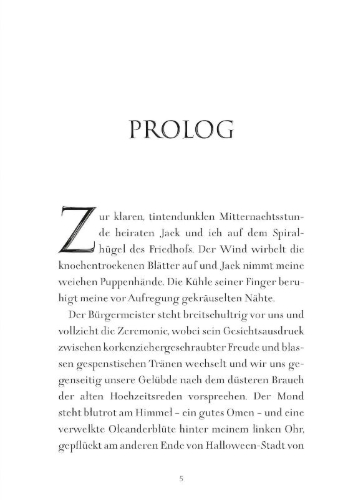 Buchcover und Innenansicht für das Buch: Disney: Lang lebe die Kürbiskönigin! (nach Tim Burton's the Nightmare before Christmas)