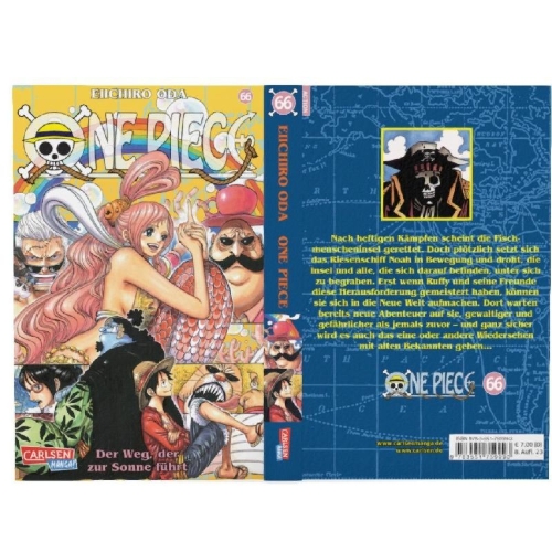 Buchcover und Innenansicht für das Buch: One Piece