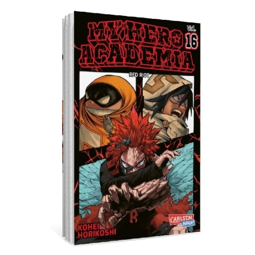 Buchcover und Innenansicht für das Buch: Boku no Hero Academia