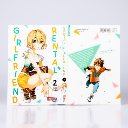 Buchcover und Innenansicht für das Buch: Kanojo, okarishimasu