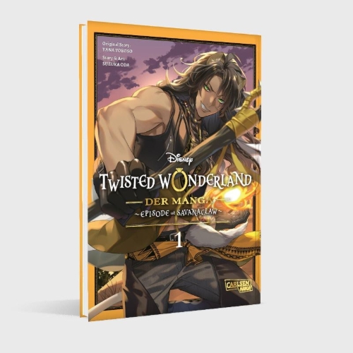 Buchcover und Innenansicht für das Buch: Twisted Wonderland: The Comic - Episode of Savanaclaw
