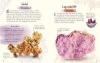Buchcover und Innenansicht für das Buch: Wundervolle Welt - Kleine Schätze. Steine und Mineralien