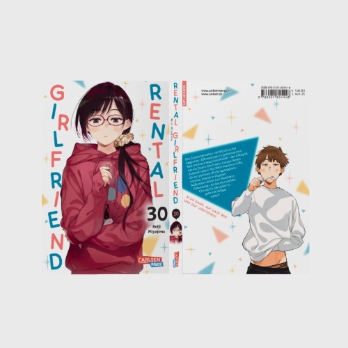 Buchcover und Innenansicht für das Buch: Kanojo, okarishimasu