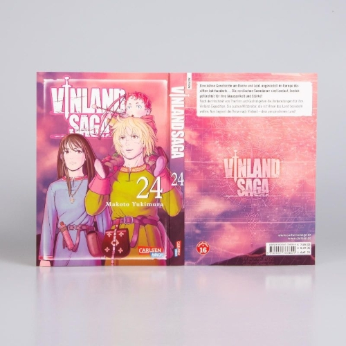Buchcover und Innenansicht für das Buch: Vinland Saga