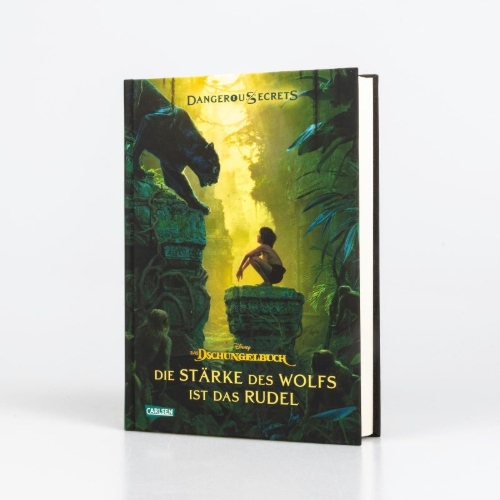Buchcover und Innenansicht für das Buch: Disney - Dangerous Secrets 6: Das Dschungelbuch: Die Stärke des Wolfs ist das Rudel