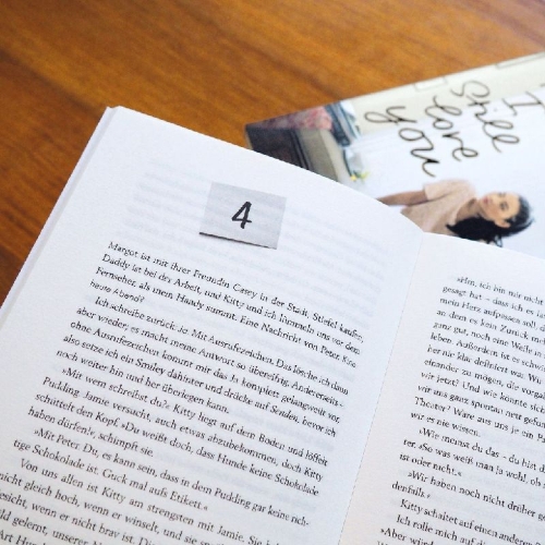 Buchcover und Innenansicht für das Buch: P.S. I Still Love You