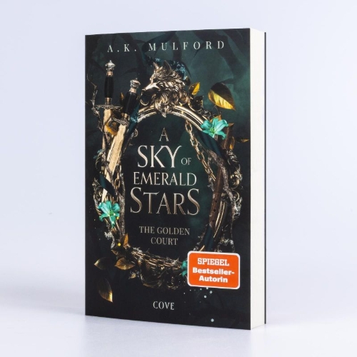 Buchcover und Innenansicht für das Buch: A Sky of Emerald Stars
