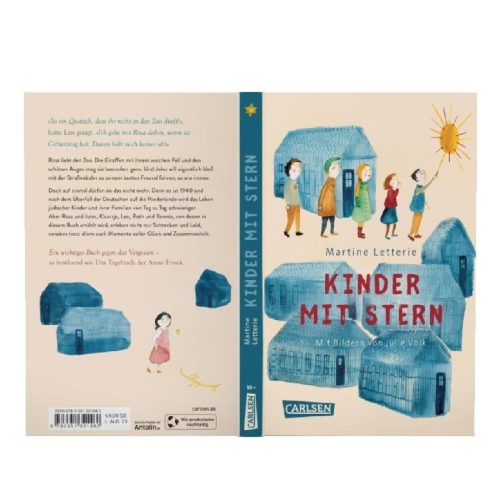 Buchcover und Innenansicht für das Buch: Kinderen met een ster