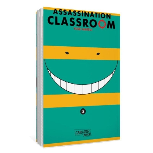 Buchcover und Innenansicht für das Buch: Ansatsu Kyoushitsu