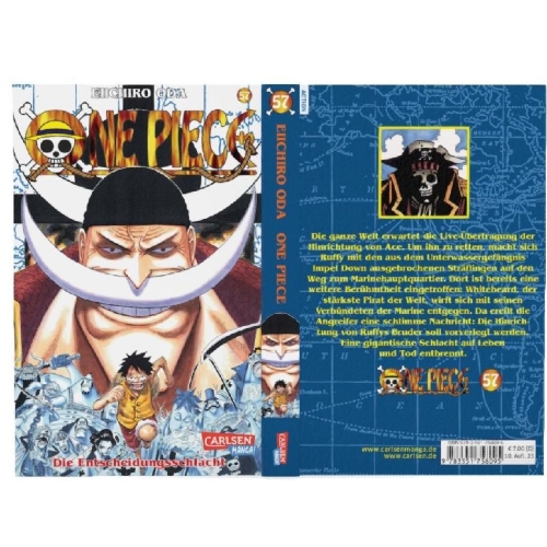 Buchcover und Innenansicht für das Buch: One Piece