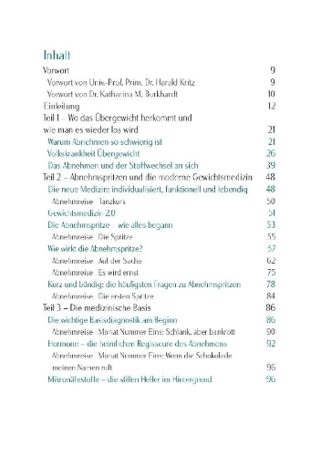 Buchcover und Innenansicht für das Buch: Gamechanger Abnehmspritze