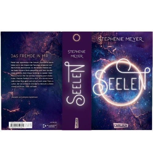 Buchcover und Innenansicht für das Buch: The Host