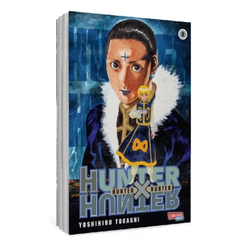 Buchcover und Innenansicht für das Buch: Hunter X Hunter