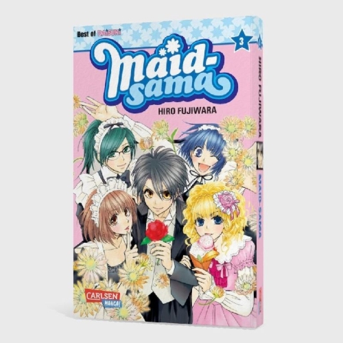 Buchcover und Innenansicht für das Buch: Kaichou wa Maid-sama!