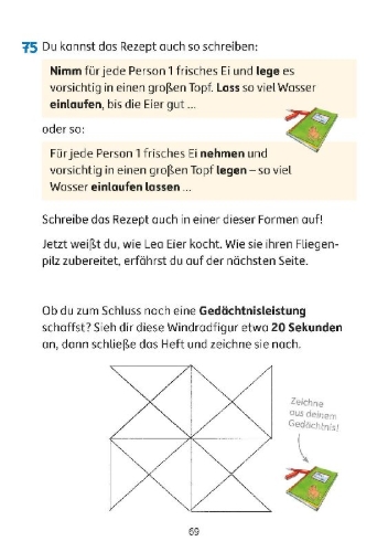 Buchcover und Innenansicht für das Buch: Aufsatz 3. Klasse. Geschichten erzählen - Sachtexte schreiben. RSR