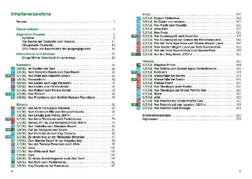Buchcover und Innenansicht für das Buch: Chalkidiki - Thassos
