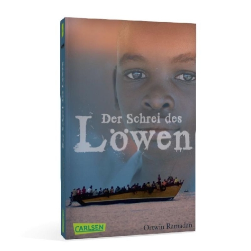 Buchcover und Innenansicht für das Buch: Der Schrei des Löwen