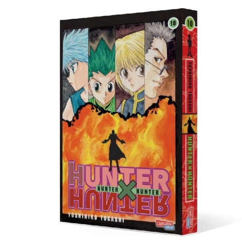 Buchcover und Innenansicht für das Buch: Hunter X Hunter