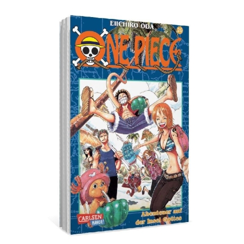 Buchcover und Innenansicht für das Buch: One Piece