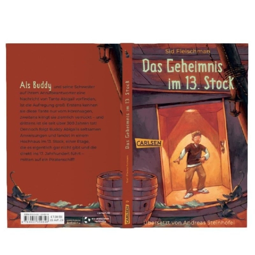 Buchcover und Innenansicht für das Buch: The 13th Floor-a Ghost Story