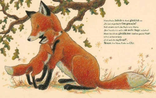 Buchcover und Innenansicht für das Buch: Nur Mut, kleiner Fuchs!
