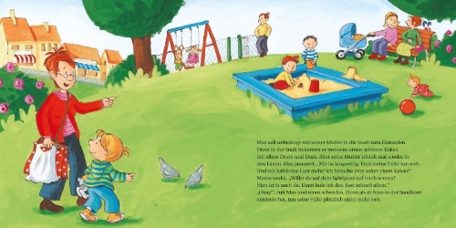 Buchcover und Innenansicht für das Buch: Bilderbuch