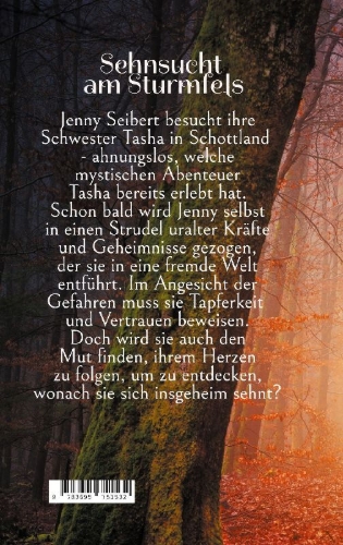 Buchcover und Innenansicht für das Buch: Sehnsucht am Sturmfels