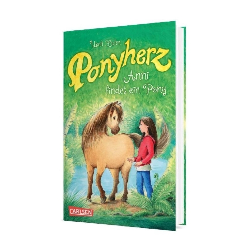 Buchcover und Innenansicht für das Buch: Ponyherz 1: Anni findet ein Pony