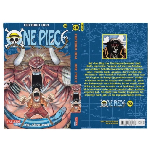 Buchcover und Innenansicht für das Buch: One Piece