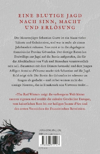 Buchcover und Innenansicht für das Buch: The Red Winter