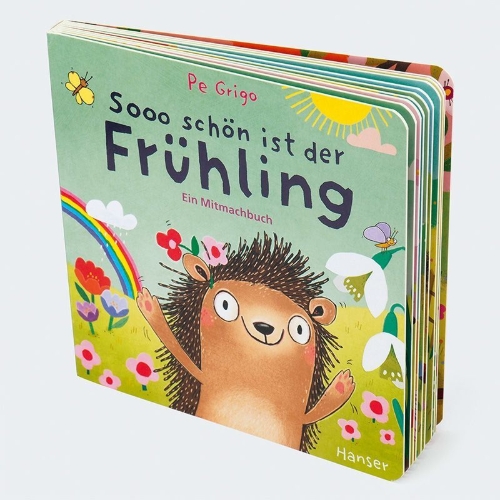 Buchcover und Innenansicht für das Buch: Sooo schön ist der Frühling