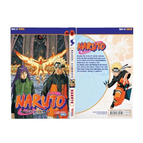 Buchcover und Innenansicht für das Buch: Naruto